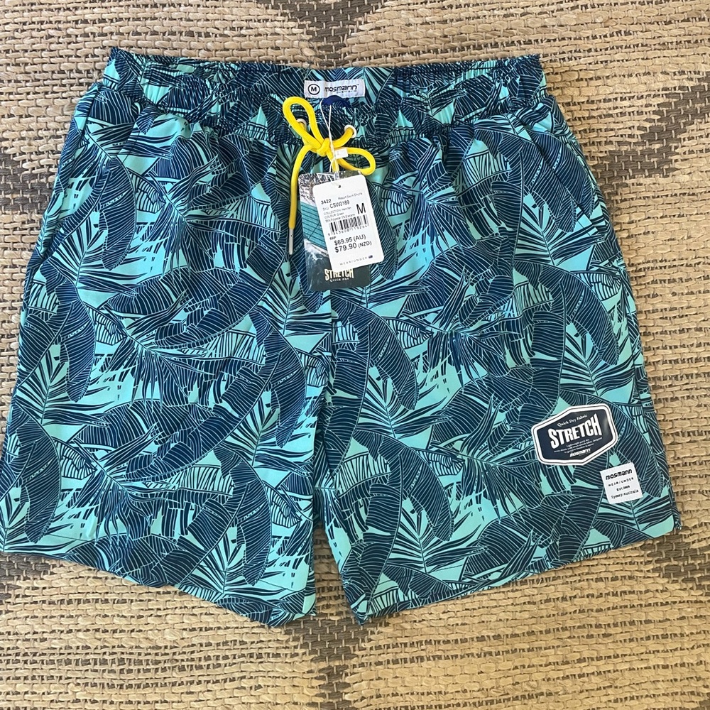 Tropical Swim trunks for men